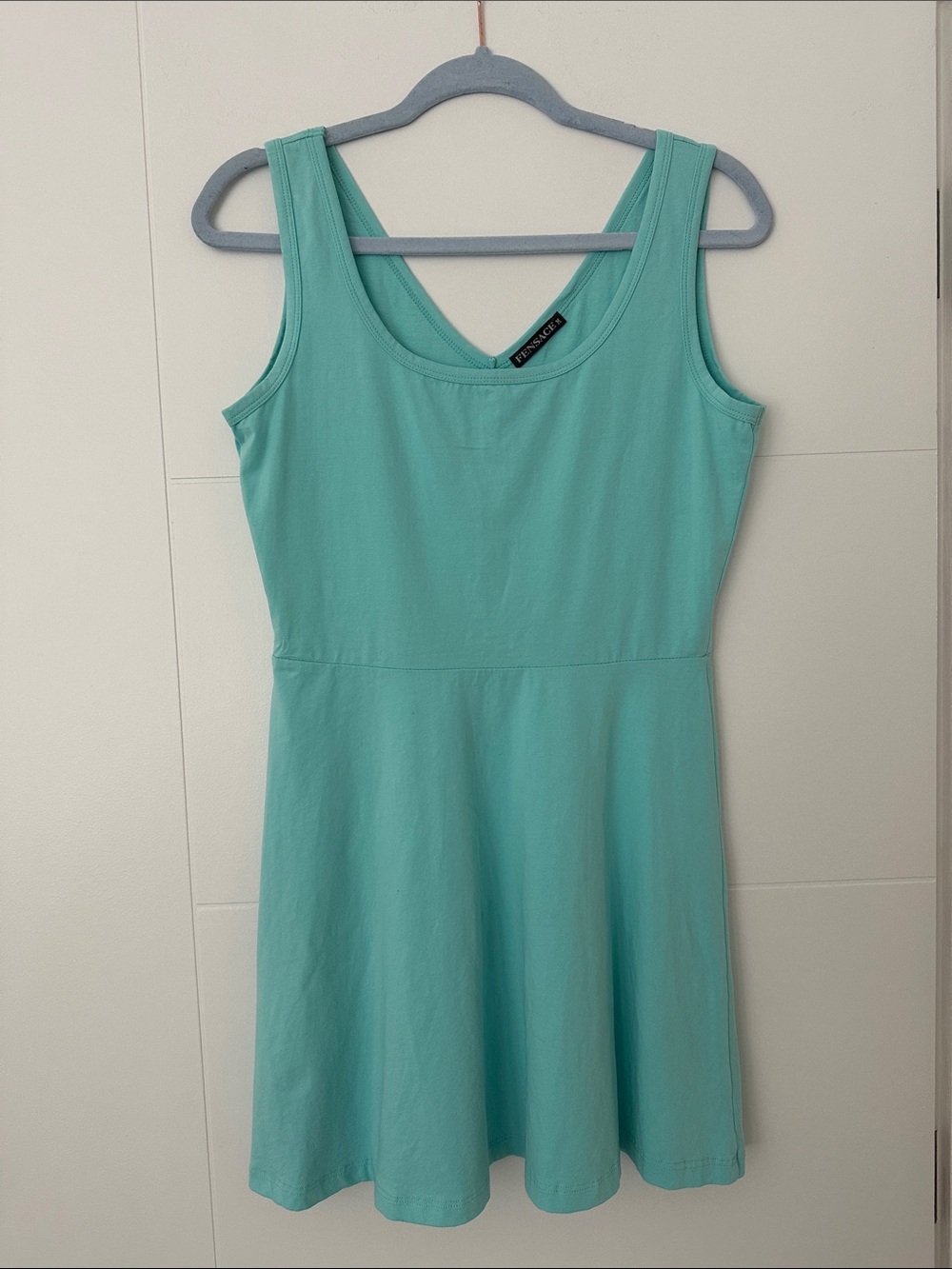 Scoop Neck Mini Dress